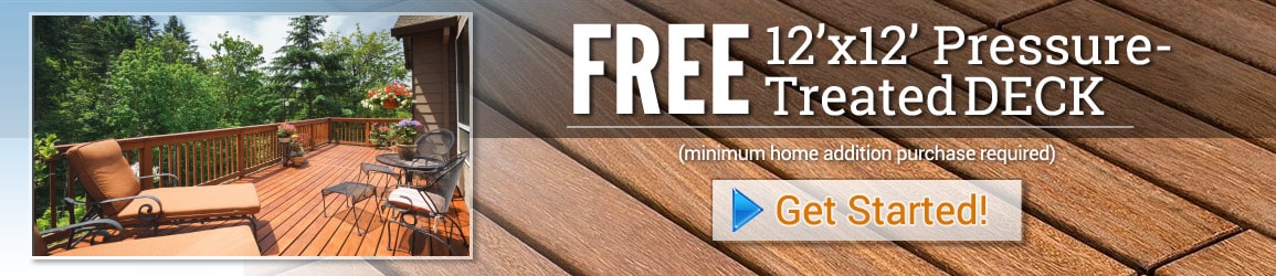 Free Deck with Room Addition