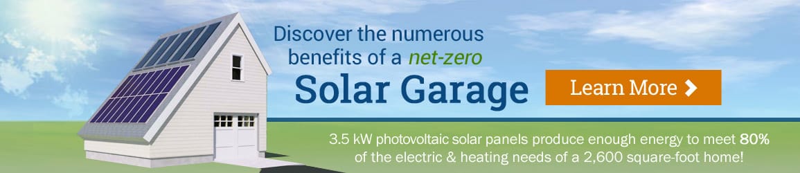 Net Zero Solar Garages  Manchester NH
